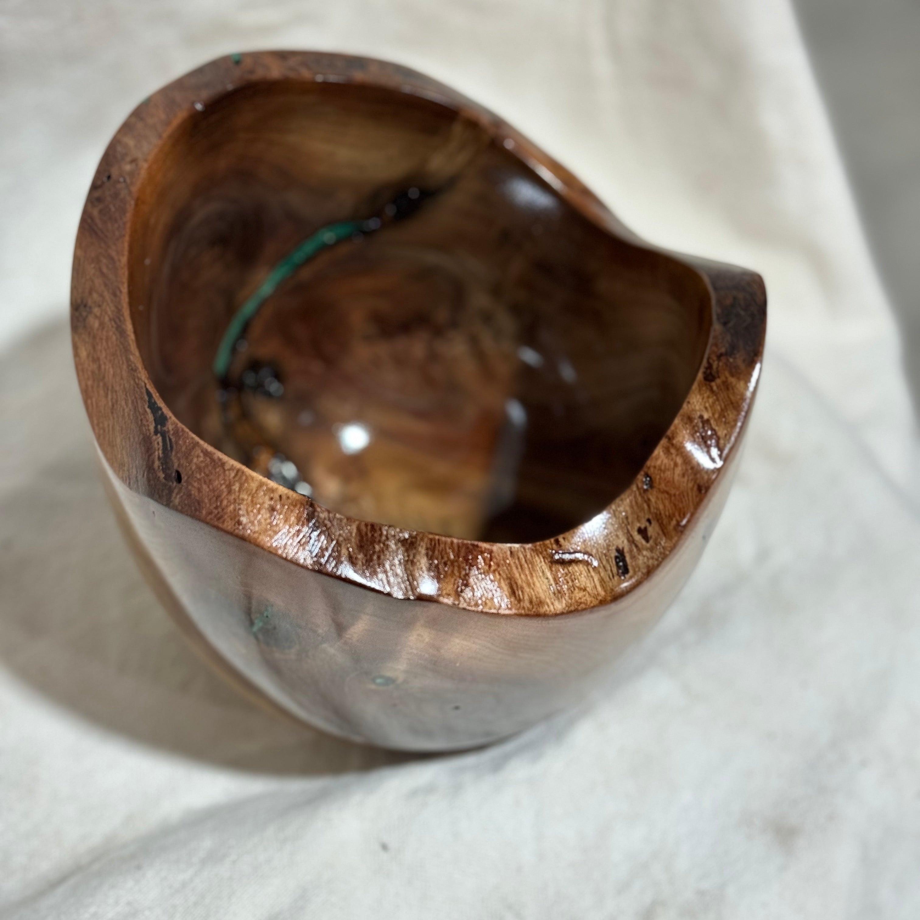 Hotsell Walnut Bowl with Epoxy Resin