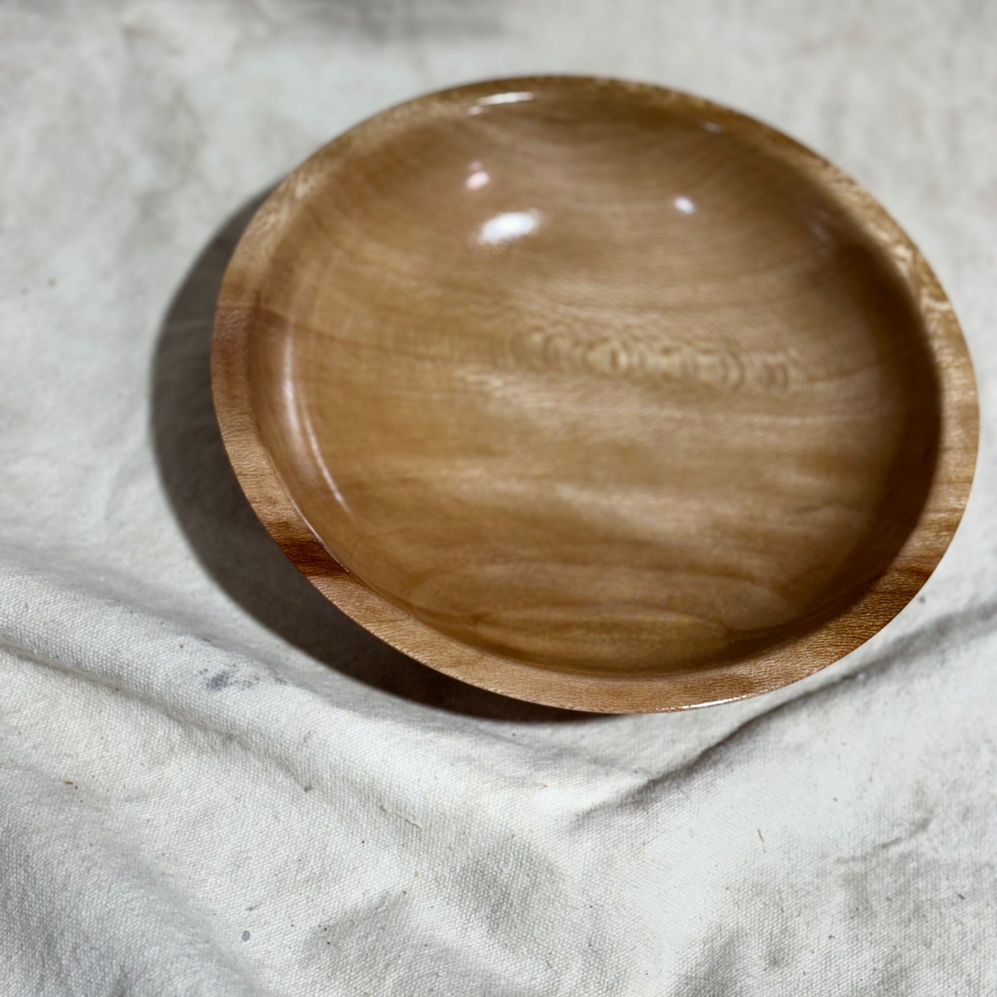 Sycamore Bowl with Ray Fleck Pattern