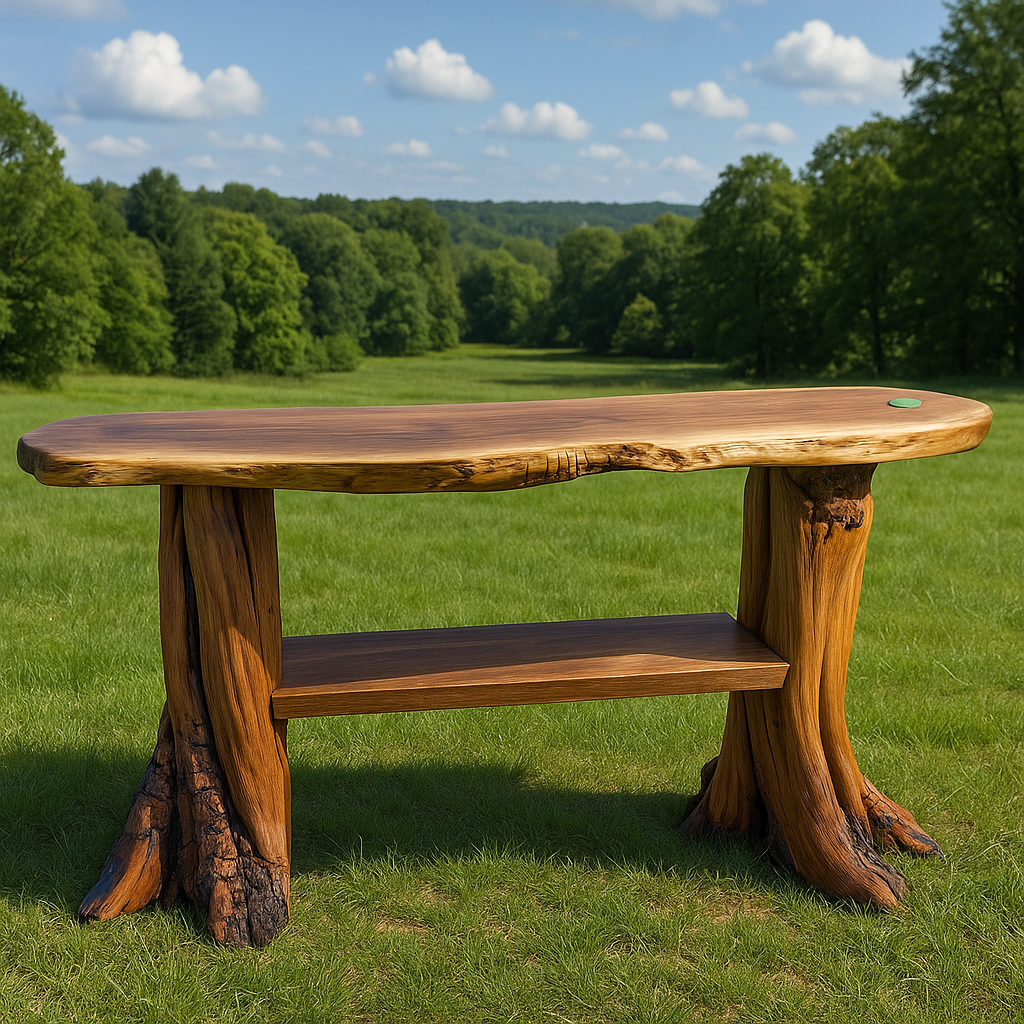 Rustic Sofa Table